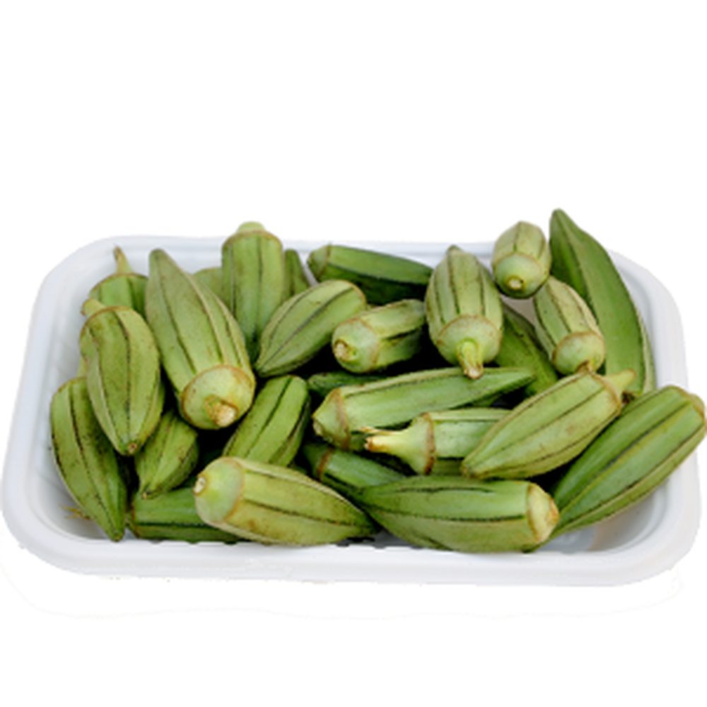 Farm crate Fresh okra