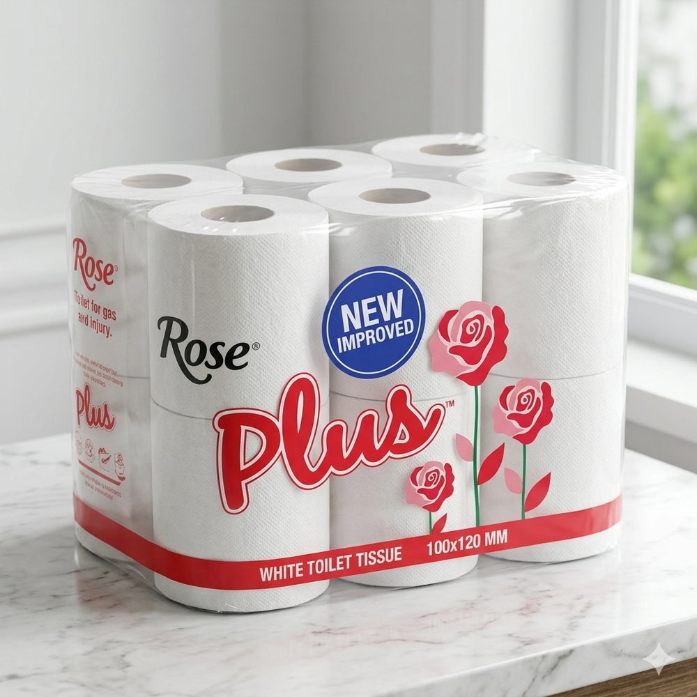 Rose Toilet tissue